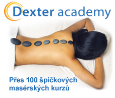 dexter academy, přes 100 kurzů masáží, kosmetiky, výživy a fitness